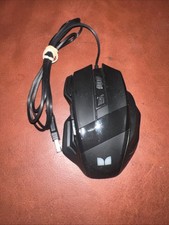 Monster Color-Changing LED Wired Optical Gaming Mouse See Descrip picture