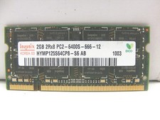 Hynix 2GB DDR2 Laptop RAM Memory HYMP125S64CP8-S6 AB Toshiba PC picture