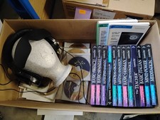 VERY RARE 1994 ZYGON LEARNING MACHINE HEADSET LIGHT SHIELD Many Cds  picture