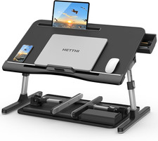 Laptop Bed Desk Tray, Adjustable Sturdy Laptop Stand for Bed with Premium Materi picture