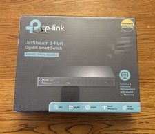 TP-Link T1500G-8T (TL-SG2008) JetStream 8-Port Gigabit Smart Switch New Sealed picture
