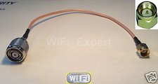 RG316 LOW LOSS COAX CABLE RP-TNC MALE TO SMA M/F STRAIGHT ANGLE 4-36 INCHES US picture