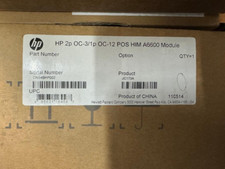 HP 2PC OC-3/1P OC-12 POS HIM A6600 MODULE ‎JC173A picture