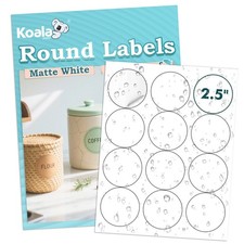 Lot Koala Printable Round Label 2.5