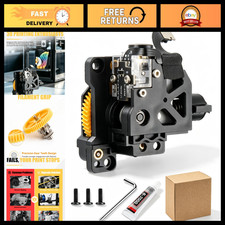 Hardened Steel Dual Gear Extruder for 3D Printer, Filament Detection, High Torqu picture