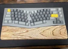 Keychron Q8 Custom Mechanical Keyboard Alice Layout Kailh Box Cream Pro Switch picture