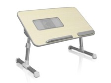 Aluratek Adjustable Ergonomic Laptop Cooling Table With Fan picture