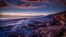 Landscape sunset sea sky Custom Gaming Mat Desk picture