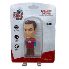 Big Bang Theory Real Sheldon Cooper USB Flash Drive 8GB Warner Funko Nerd NIP picture