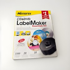 Memorex CD DVD LabelMaker Essentials Kit exPressit Label Maker New Sealed picture