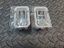 SET OF 2 GENUINE CANON 30 31 INK CARTRIDGE picture