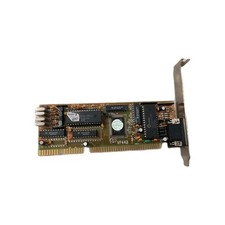 RARE VINTAGE VP44B CIRRUS LOGIC  256K 16 BIT ISA VGA CARD MXB63 picture