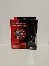 Zalman Cool Innovations Black Gaming Headset ZM-HPS200 picture