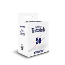 5x Europcart Ink replaces Epson Workforce Pro WF-4745 DTWF approx. 1,900 pages picture