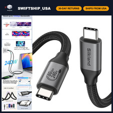 80Gbps USB 4 Thunderbolt 5 Cable 4FT, 120Gbps Data Transfer, 240W Power Delivery picture