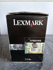 Lexmark X792X1KG Black Toner Cartridge X-792 picture