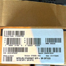 Intel Ethernet E10GSFPSR 10Gb SFP+ SR Transceiver Module, LC Duplex picture