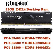 Hyperx 32 GB 64GB (2x32GB) DDR4 2933 3200 3600 DIMM Desktop Gaming Memory 288pin picture