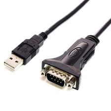USB to Serial Adapter RS232 DB9 Cable 3ft Windows 11 Compatible USB RS232 picture