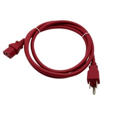 6' Red Power Cable for SAMSUNG SYNCMASTER 172N 226BW 920WM 914V 933SN 2253BW picture