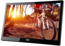 Portable LED HD Monitor - AOC E1659FWU 15.6