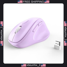 Wireless Ergonomic Vertical Mouse for PC Laptop with Silent Clicks, 1600 DPI, picture