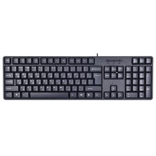 M MC Saite MCSaite Wired Russian English Computer Keyboard, Cyrillic, BLACK picture