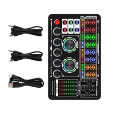 F999 Live Sound Card Live Streaming Appliance Microphone Audio Card Equipment picture