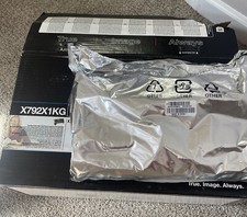 Genuine Sealed Lexmark X792X1KG Black Toner Cartridge Brand New OPEN BOX picture