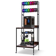 3D Printer Filament Storage Rack 4-Tier 3D Printer Stand with Storage picture