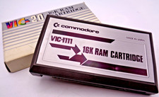 COMMODORE VC-20 / VIC-20 -- 16K RAM CARTRIDGE (COMMODORE VIC-1111) #BOXED picture