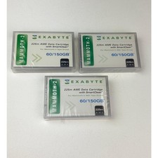 NEW Sealed Exabyte 3-Pack Tape Cartridge Mammoth-2 225m AME 60/150Gb picture