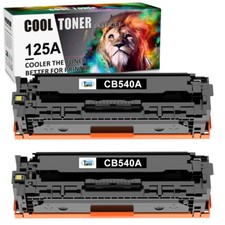 Toner Compatible with HP 125A CB540A Laserjet CP1215 CP1518ni CM1312 MFP lot picture