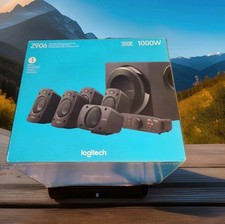 Logitech Z906 Certified THX Speaker System - Black picture