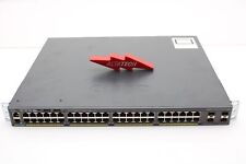 Cisco WS-C2960X-48FPS-L CATALYST 3750X 48 10/100/1000 POE+ Ethernet Switch picture