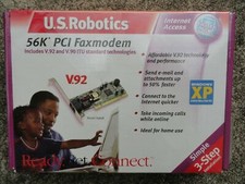 US Robotics V.92 V.90 56K ITU PCI Int Faxmodem Modem USR5660A  NEW SEALED picture