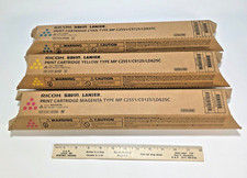 Lot of 3 Genuine Ricoh MP C2551 CMY Toner 841501 841502 841503 picture