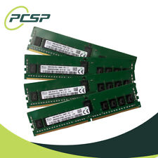 64GB RAM Kit - Hynix (4x16GB) PC4-2666V-R DDR4 2Rx8 RDIMM RAM HMA82GR7AFR8N-VK picture