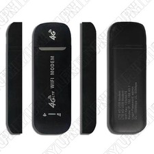 1Pc Black 4G LTE USB WIFI Modem Wireless Router Mobile Broadband 96 * 33 * 12mm picture