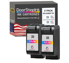 DoorStepInk Compatible Ink Cartridge for HP 23 Color 2 PK-USA picture