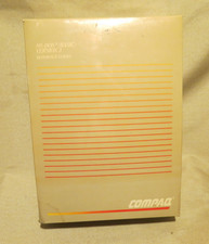 NOS SEALED BOX Vintage Compaq MS-DOS Version 3 Reference Guide picture