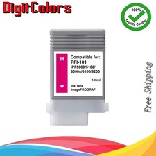 PFI-101 Magenta Ink Cartridge Fit Canon IPF 5000  6000s 5100 6100 6200 PFI101M picture