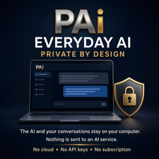 PAi™ Everyday AI | Your Private AI Assistant for Home, Work & Learning picture