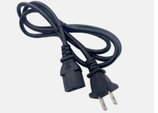 US EU Plug 3-Pinzi AC Adapter Power Cable For PC Computer Monitor Printer TV picture
