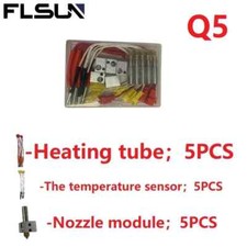 FLSUN Q5 3D Printer Hotend Parts Heater Temperature Sensors Nozzle Heat Block picture
