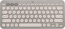 Logitech K380 Multi-Device Bluetooth Wireless Keyboard - Sand LATAN SPEC picture