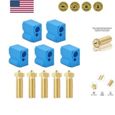 5 PCS Nozzles and Silicone Socks for Anycubic Vyper, Kobra Plus, 3D Printer P... picture