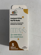 Kidamento Kids Camera Paper Refill + Sticker Rolls (5 Rolls) Up To 300 Prints picture