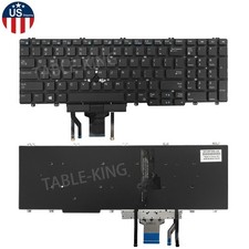 US Backlit with Trackpoint Keyboard for For Dell Precision 7530 7540 7730 7740 picture