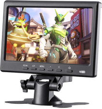 7Inch HD LCD Monitor, IPS 1024X600 Resolution Screen, Car Rearview Cameras Monit picture